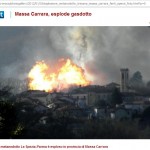 incendio metanodotto Tresana